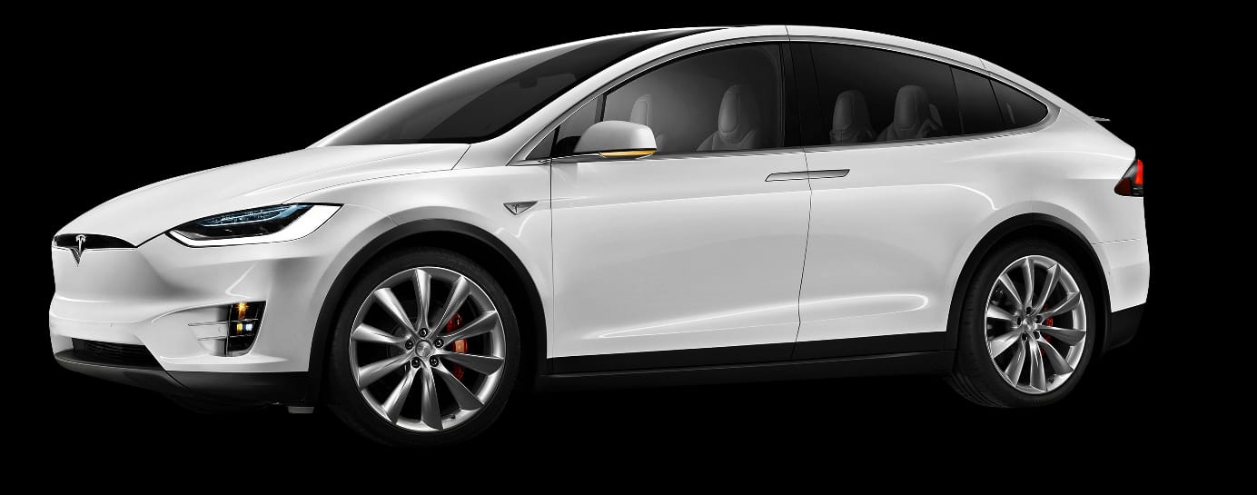 Tesla Model X — Branco